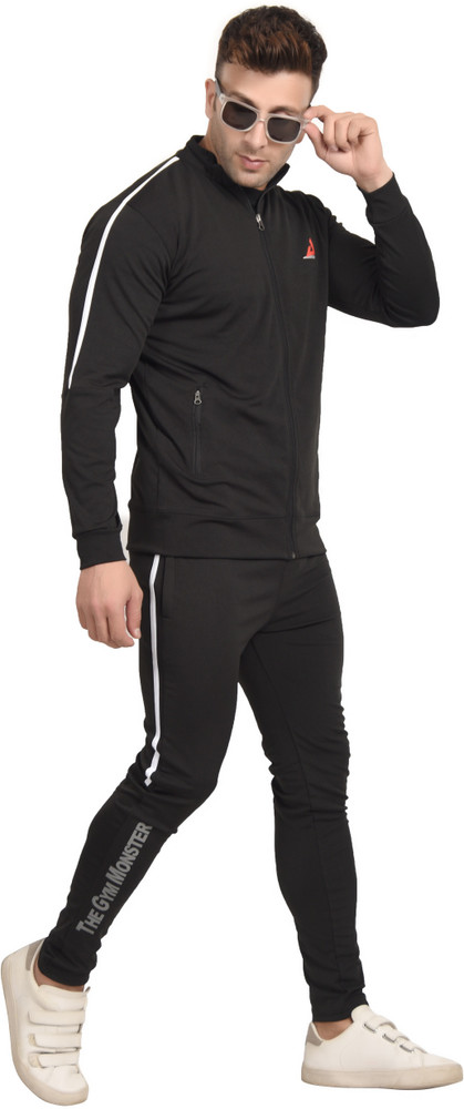 The Gym Monster Solid Men Track Suit Buy The Gym Monster Solid Men Track Suit Online at Best Prices in India Flipkart