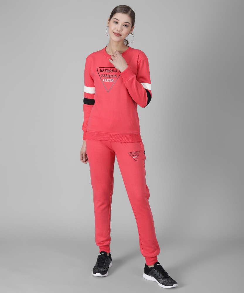 METRONAUT Solid Women Track Suit Buy METRONAUT Solid Women Track Suit Online at Best Prices in India Flipkart