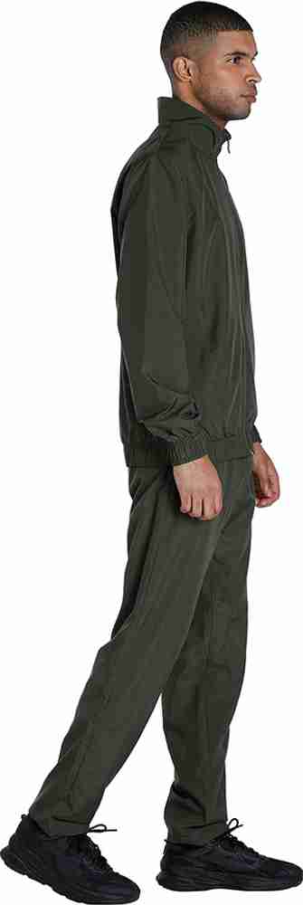 Puma olive on sale green tracksuit
