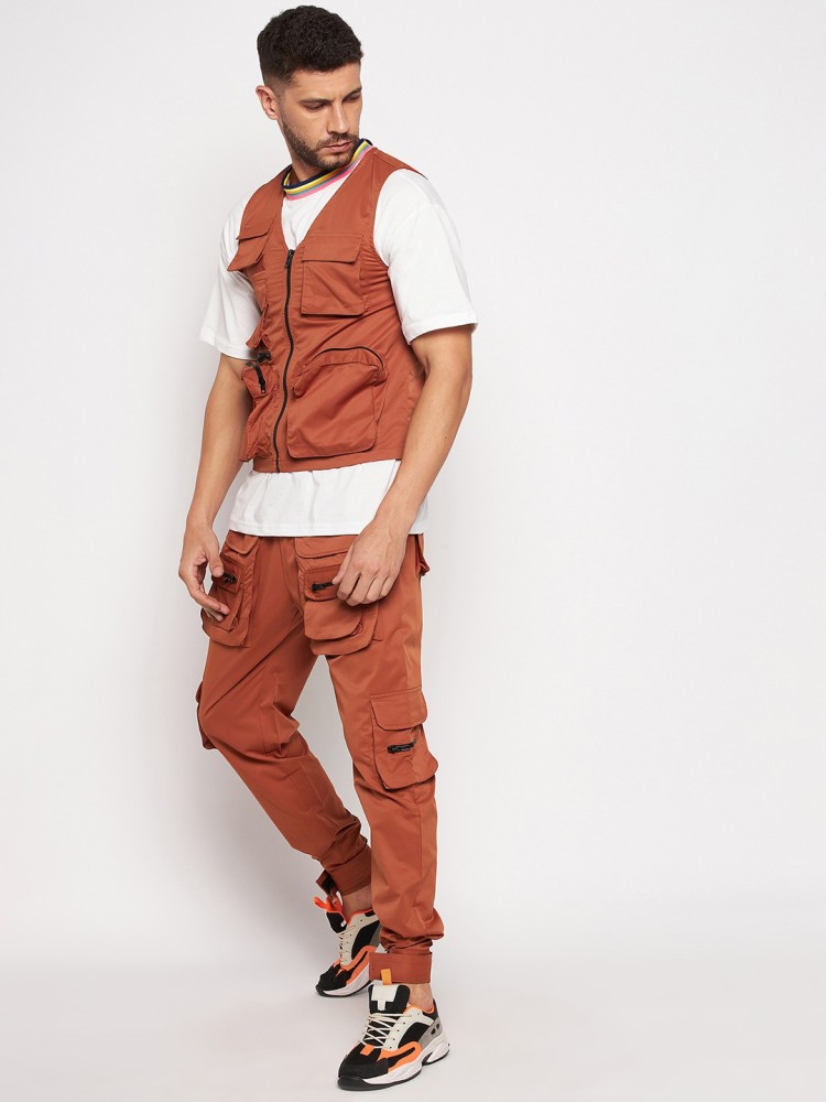 FUGAZEE Solid Men Track Suit - Buy FUGAZEE Solid Men Track Suit Online at  Best Prices in India