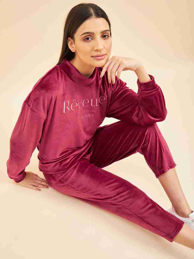 Silk tracksuit clearance womens