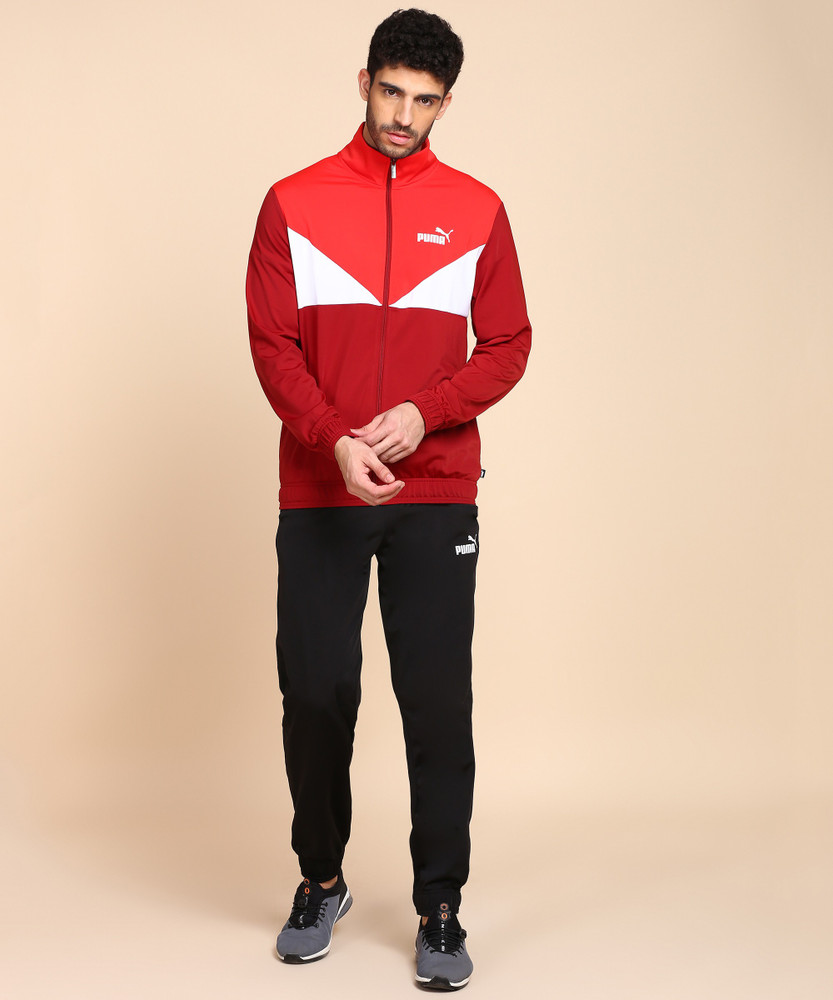 PUMA Colorblock Tracksuit Colorblock Men Track Suit