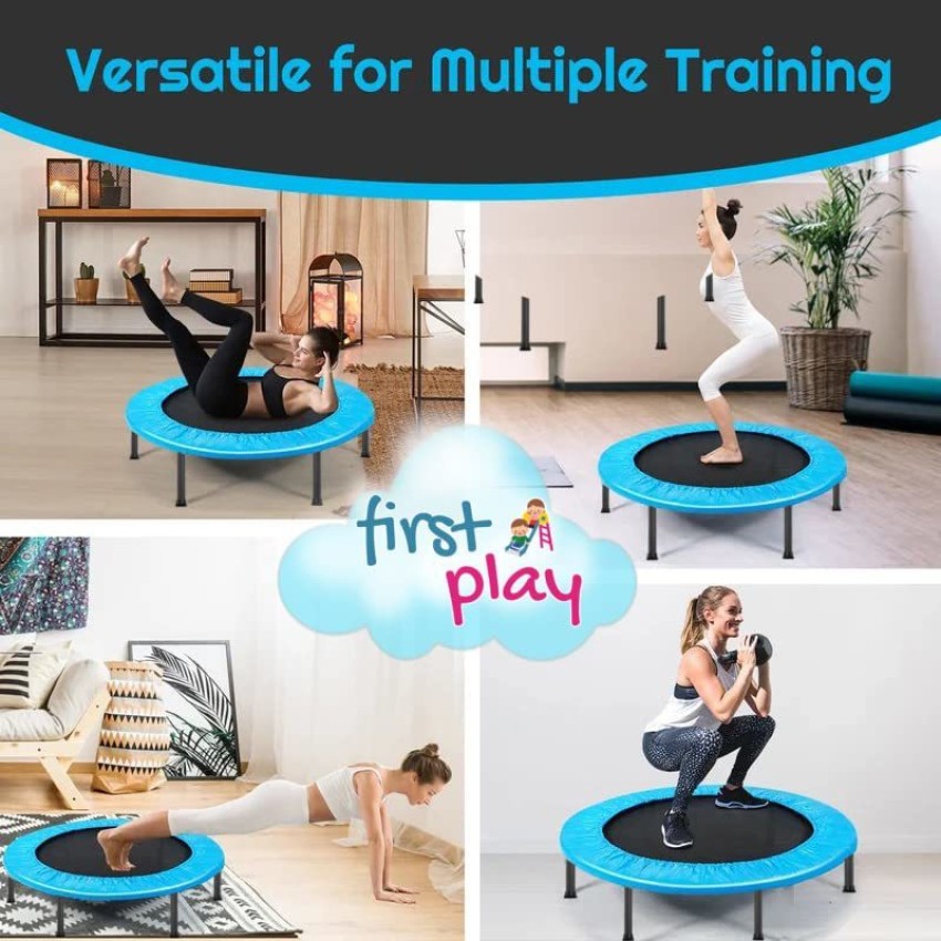 First Play 45 inch / 114cm Fitness Trampoline for Kids & Adults I Indoor &  Outdoor at Rs 2600, Trampoline in New Delhi