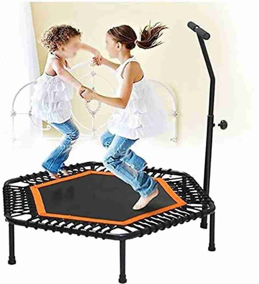 IRIS Fitness 45 inch Mini Trampoline with Adjustable Handrail Handle Bar Trampoline Price in India Buy IRIS Fitness 45 inch Mini Trampoline with Adjustable Handrail Handle Bar Trampoline online at Fli...