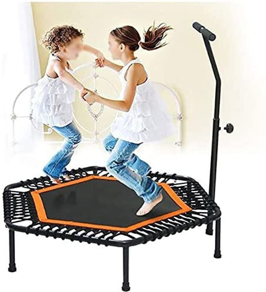 IRIS Fitness 45 inch Mini Trampoline with Adjustable Handrail Handle Bar Trampoline Price in India Buy IRIS Fitness 45 inch Mini Trampoline with Adjustable Handrail Handle Bar Trampoline online at Fli...