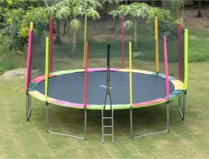 jumprfit 16Ft Trampoline with Enclosure trampoline for kids adults jumping mat safety net Trampoline Price in India Buy jumprfit 16Ft Trampoline with Enclosure trampoline for kids adults jumping mat s...