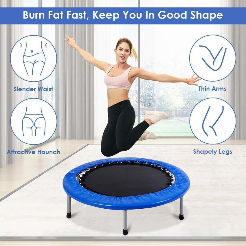 IRIS 36 Inch Mini Trampoline for Indoor Outdoor Exercise Workout Trampoline Price in India Buy IRIS 36 Inch Mini Trampoline for Indoor Outdoor Exercise Workout Trampoline online at Flipkart