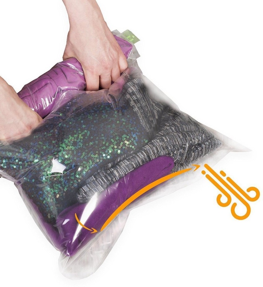 BOPP Transparent Vacuum Compressed Bags For Travel Bag Size 6080 80110