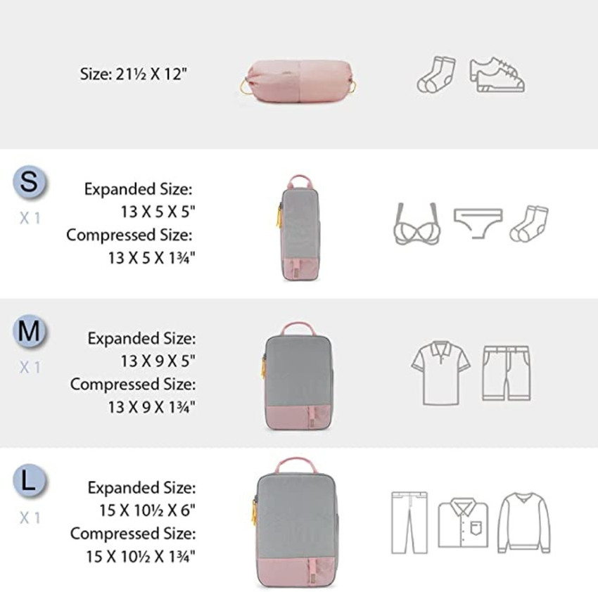 Packing cubes miniso online