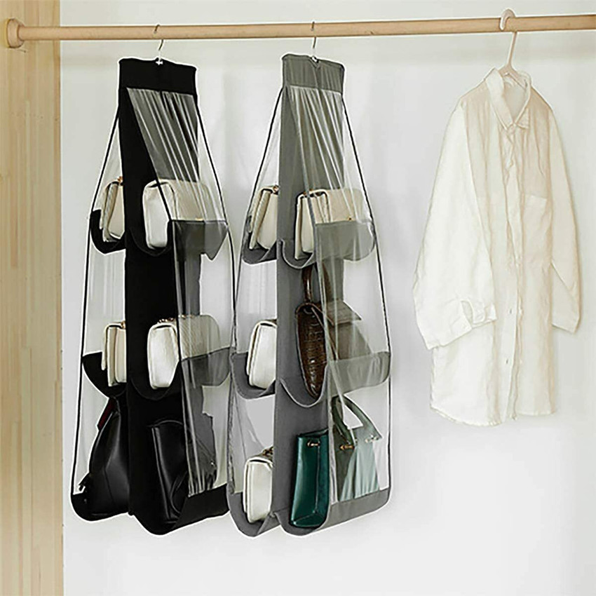 Handbag organiser for wardrobe on sale