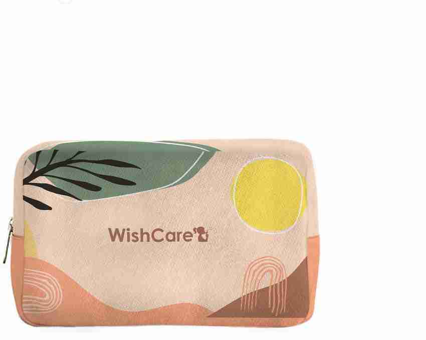 WishCare MultiPurpose Eco Friendly Travel Pouch Green Price in