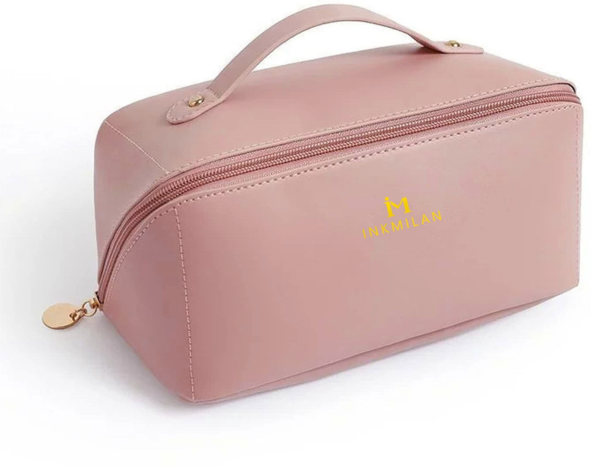 INKMILAN Waterproof Large Capacity Skincare Cosmetic Makeup Travel Bag for Easy Access Cosmetic Makeup Bag Toiletry Bag Bag Travel Accessories Skincare Travel Bag Vanity Box Price in India Buy INKMILA...