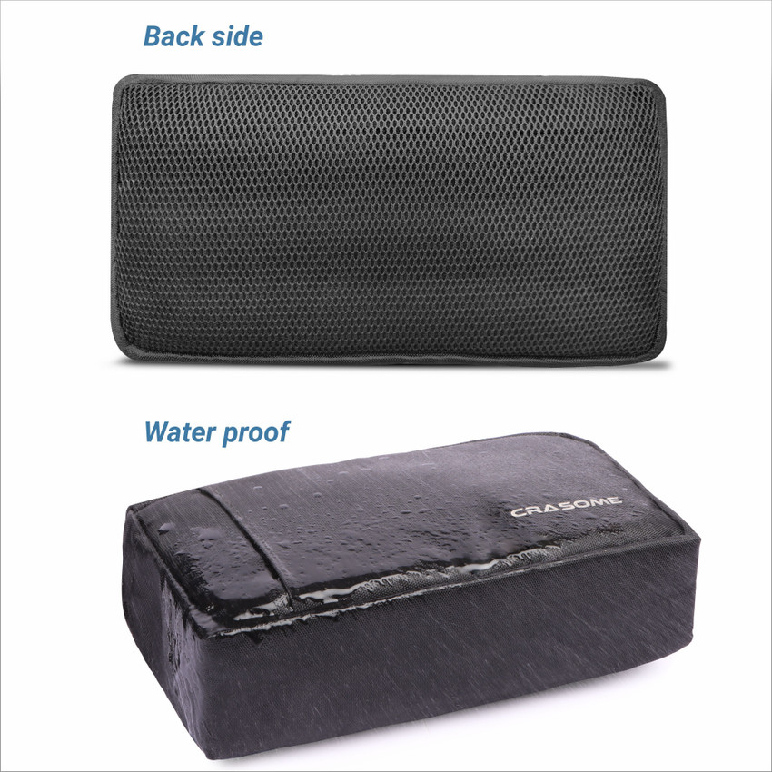 CRASOME Travel Organizer Bag Cover Pouch for Mouse USB Charger Cables Hard Disk Black Price in India Flipkart