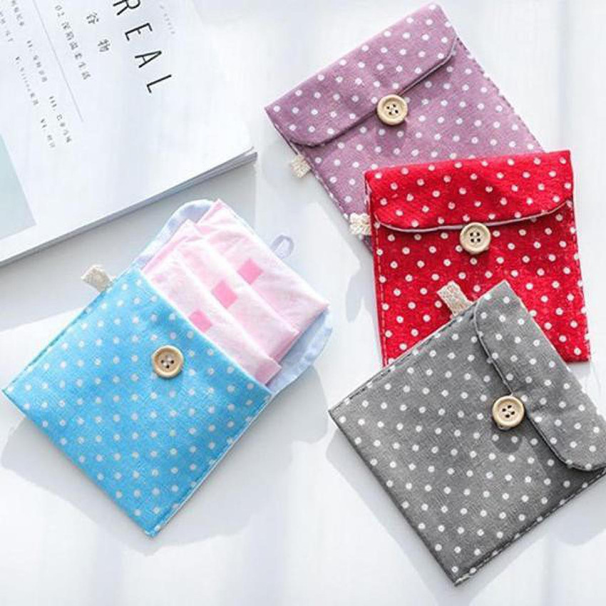 Pouch for sanitary napkins deals