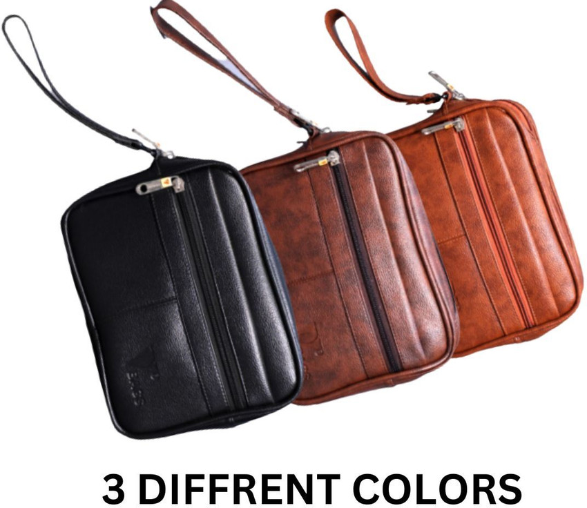 Flipkart V BAGS Multipurpose Leather Messenger Cash Pouch Travel Pouch Combo For Unisex Waterproof Messenger Bag Messenger Bag