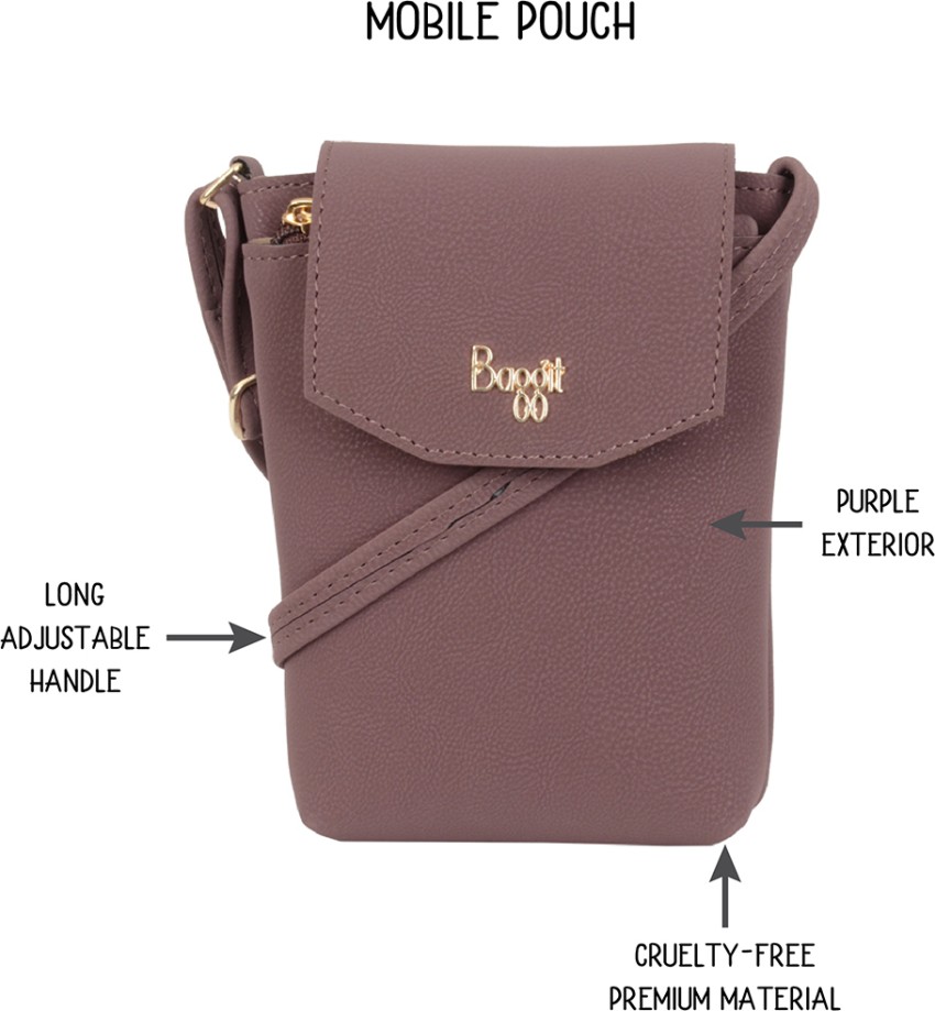 Baggit Mobile Pouch Grape Price in India Flipkart