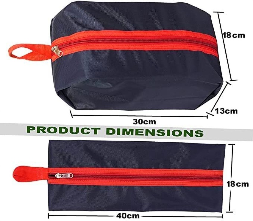 2/4X Travel Waterproof Bag Organizer Shoe Bags Zip Pouch Storage