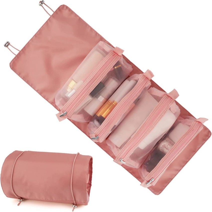 Travel Makeup Pouch Set Toiletries Bag Cosmetic Organizer Bag For Wome –  India4Local