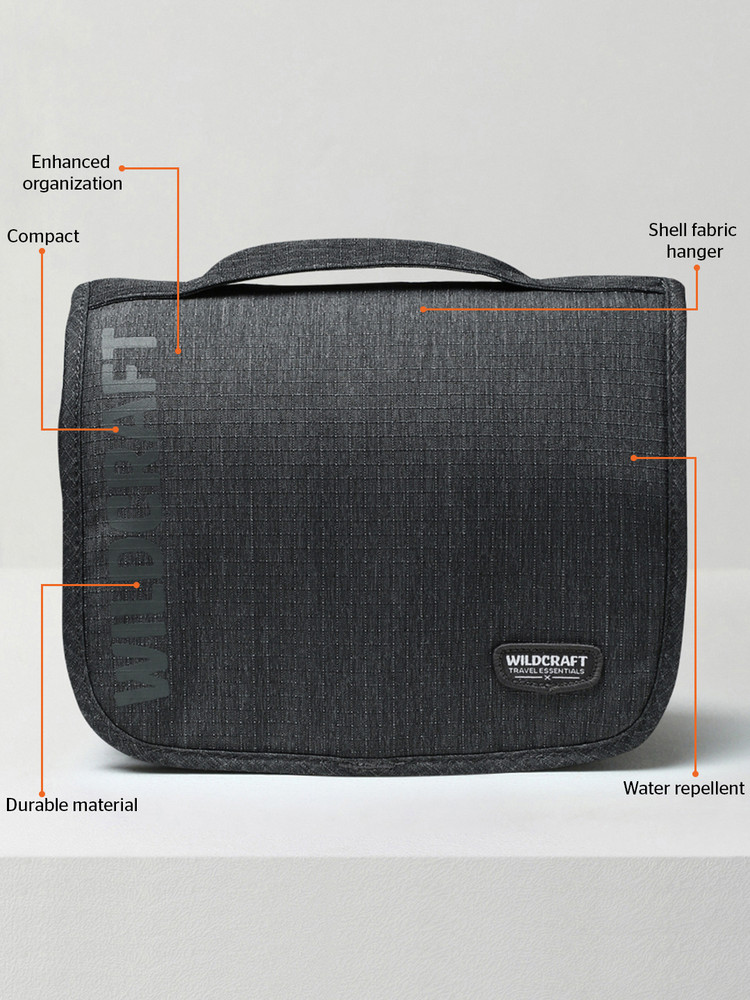 Wildcraft Travel Toiletry Kit Travel Toiletry Kit Light Grey