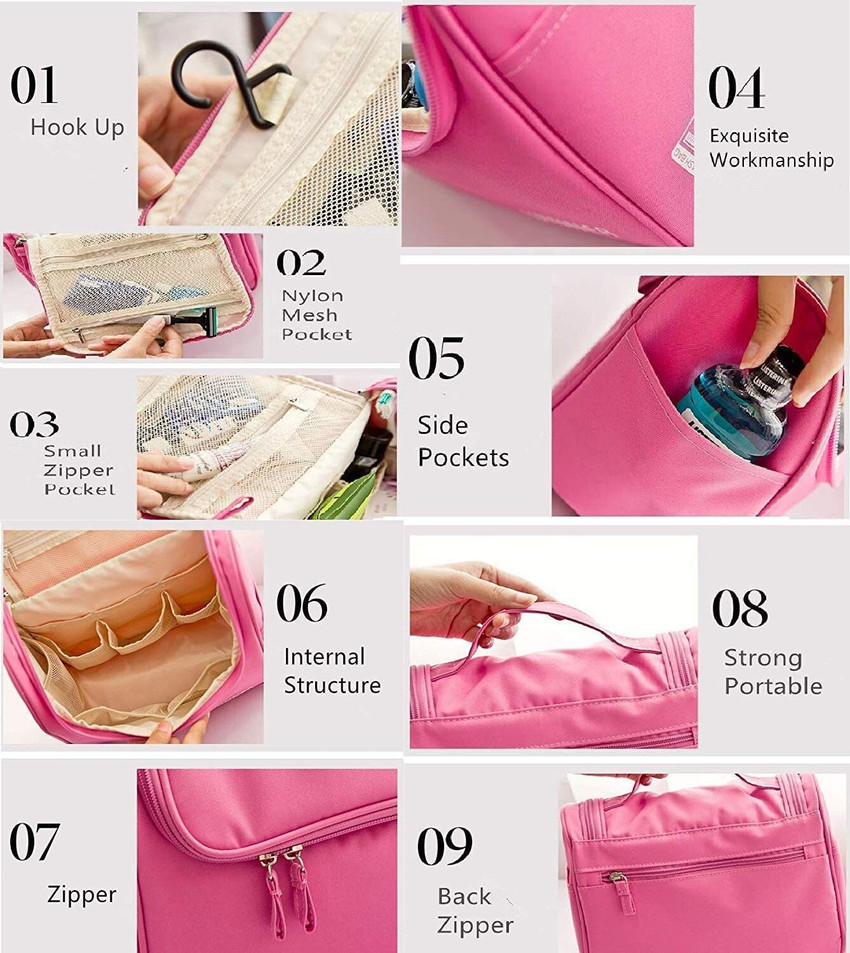 Extra large cosmetic travel bag on sale