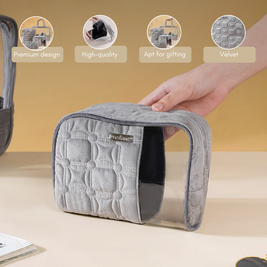 Velvet store travel pouch