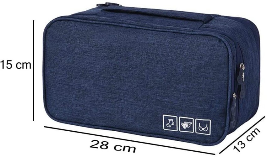 3 Layer Lingerie Organizer Bag, Travel Pouch for Storage of Bra