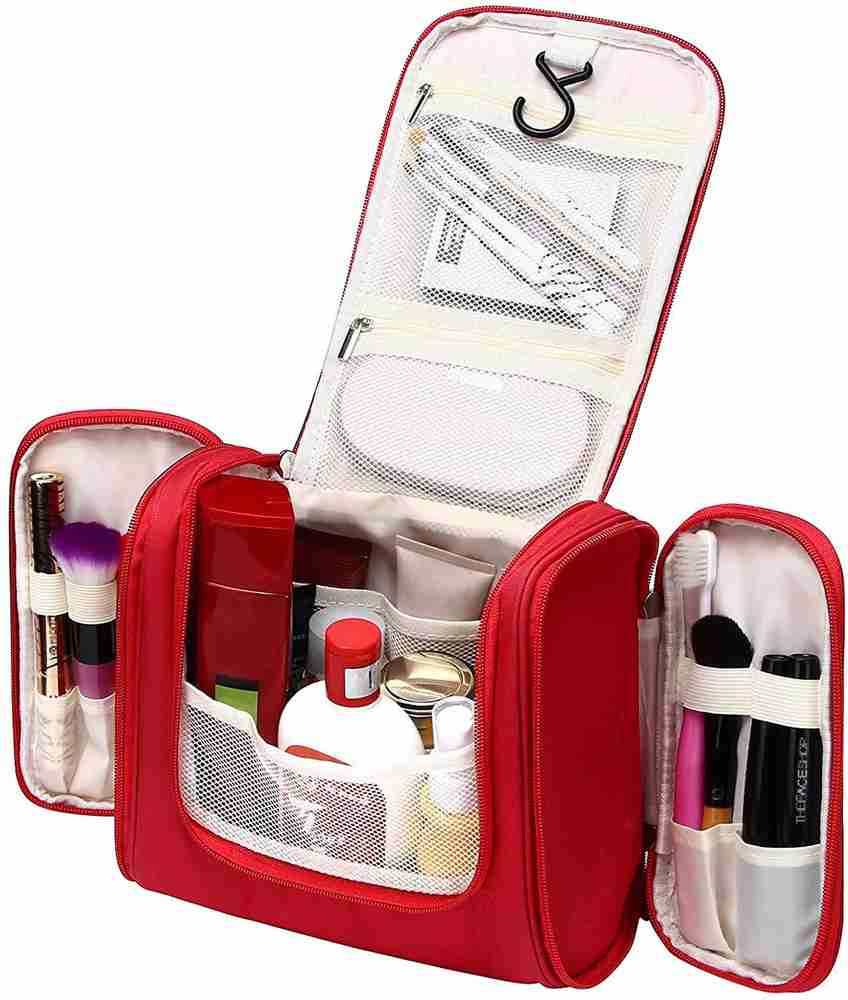 Travel store bathroom organizer
