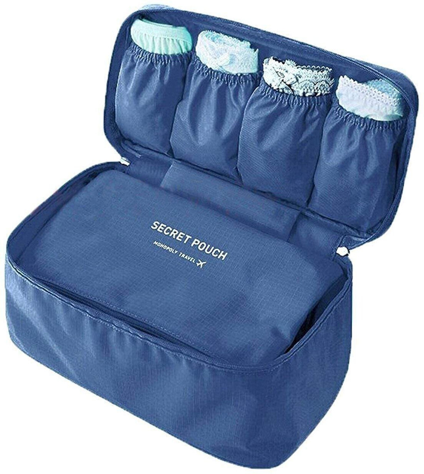 KEETLY Travel Underwear Panties Bra Pouch Organizer Bag Pouch Waterproof Travel Toiletry Kit Multicolor Price in India Flipkart
