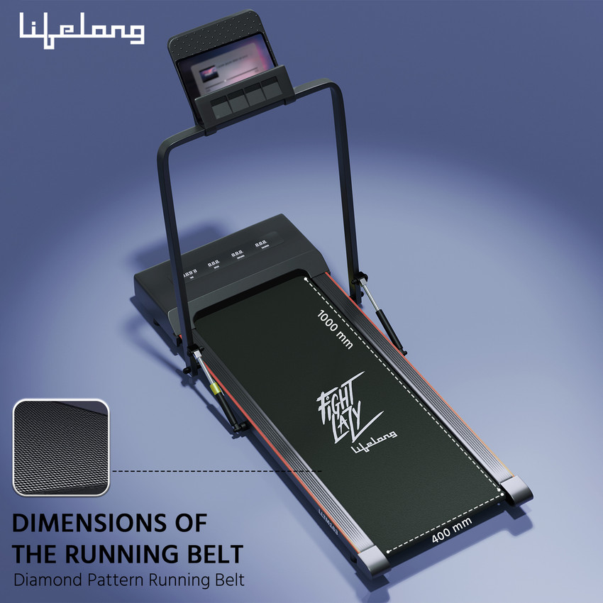 Lifelong FitPro LLTM163 Motorized for Home 2.5 HP Peak Treadmill Buy Lifelong FitPro LLTM163 Motorized for Home 2.5 HP Peak Treadmill Online at Best Prices in India Sports Fitness Flipkart