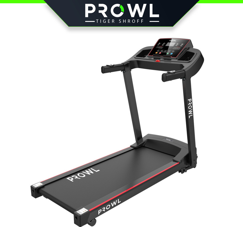 PROWL Foldable Motorized for Home 4 HP Peak Max. User Weight 110 Kgs Treadmill Buy PROWL Foldable Motorized for Home 4 HP Peak Max. User Weight 110 Kgs Treadmill Online at