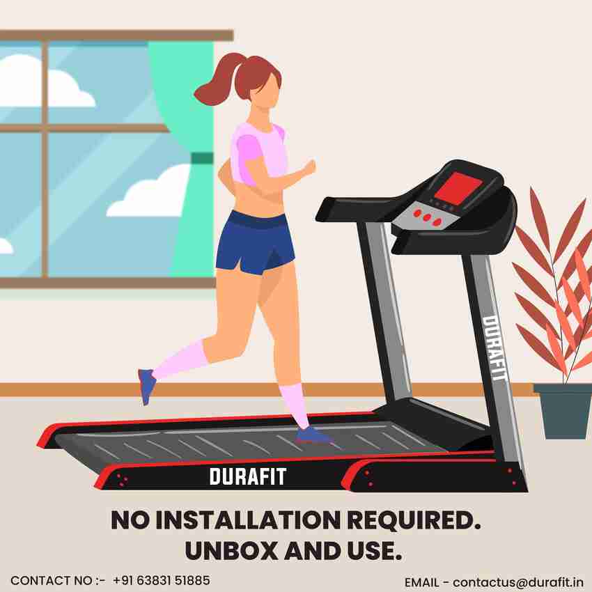 Durafit compact treadmill top
