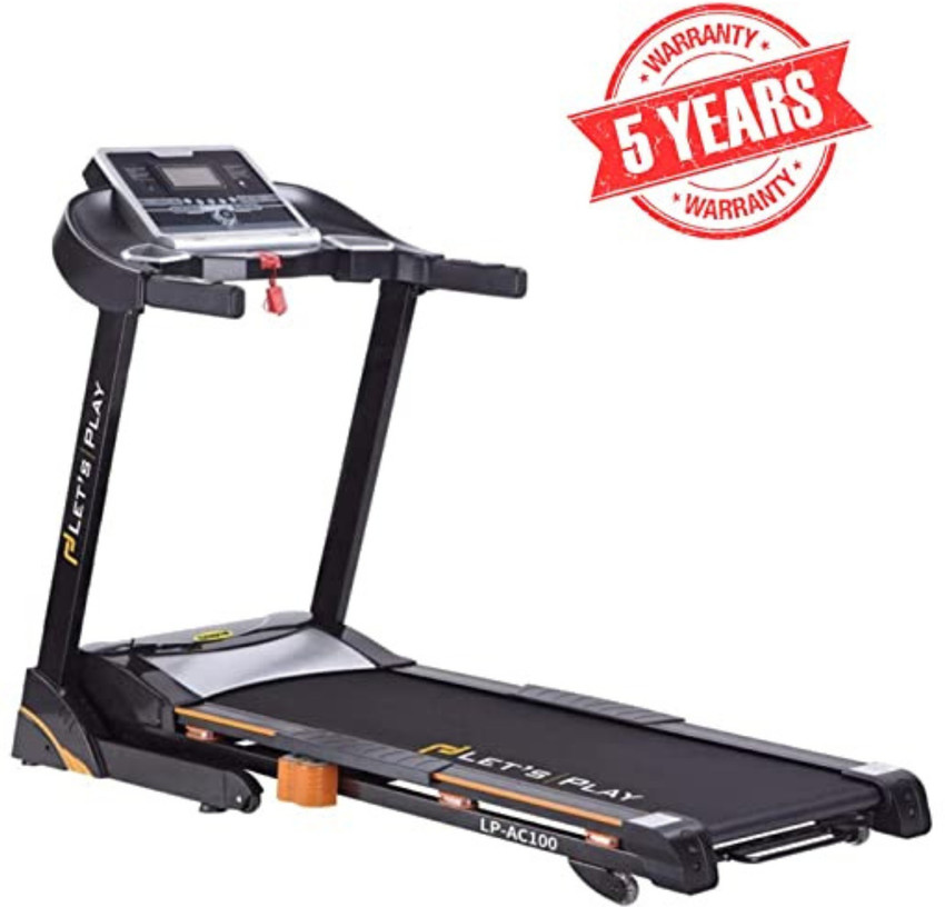 lets play Automatic Treadmill 3HP AC Motor Peak 6 HP Auto Inclination Treadmill with Extra Suspension Technology Treadmill