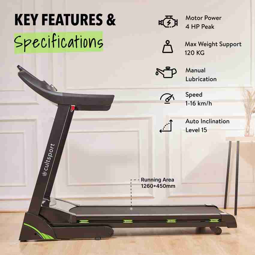 Bodymax t80 folding motorized treadmill 2025