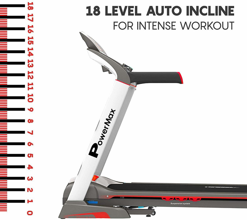 Powermax Fitness TAC 400 4 HP Semi Commercial AC Motorized Treadmill with Android iOS App Treadmill Buy Powermax Fitness TAC 400 4 HP Semi Commercial AC Motorized Treadmill with Android iOS App Treadm...