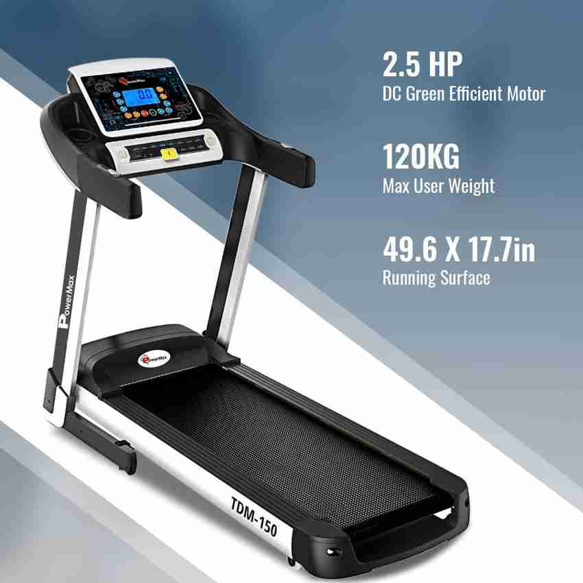 Powermax Fitness TDM 150 Treadmill Buy Powermax Fitness TDM 150 Treadmill Online at Best Prices in India Sports Fitness Flipkart