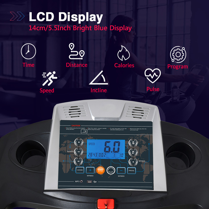 Powermax Fitness TDA 111 4HP Peak LCD Disp. BMI Spring Resistance Pro Workout Foldable Home Treadmill Buy Powermax Fitness TDA 111 4HP Peak LCD Disp. BMI Spring Resistance Pro Workout Foldable Home Tr...