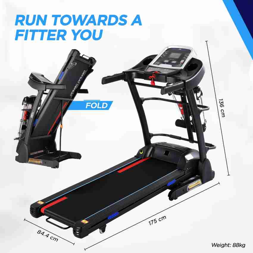 Motorized foldable treadmill discount
