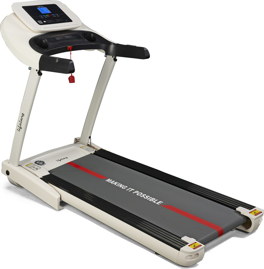 Lifelong FitPro 4HP Treadmill with Heart Rate Sensor and Manual Incline Treadmill Buy Lifelong FitPro 4HP Treadmill with Heart Rate Sensor and Manual Incline Treadmill Online at Best Prices in India