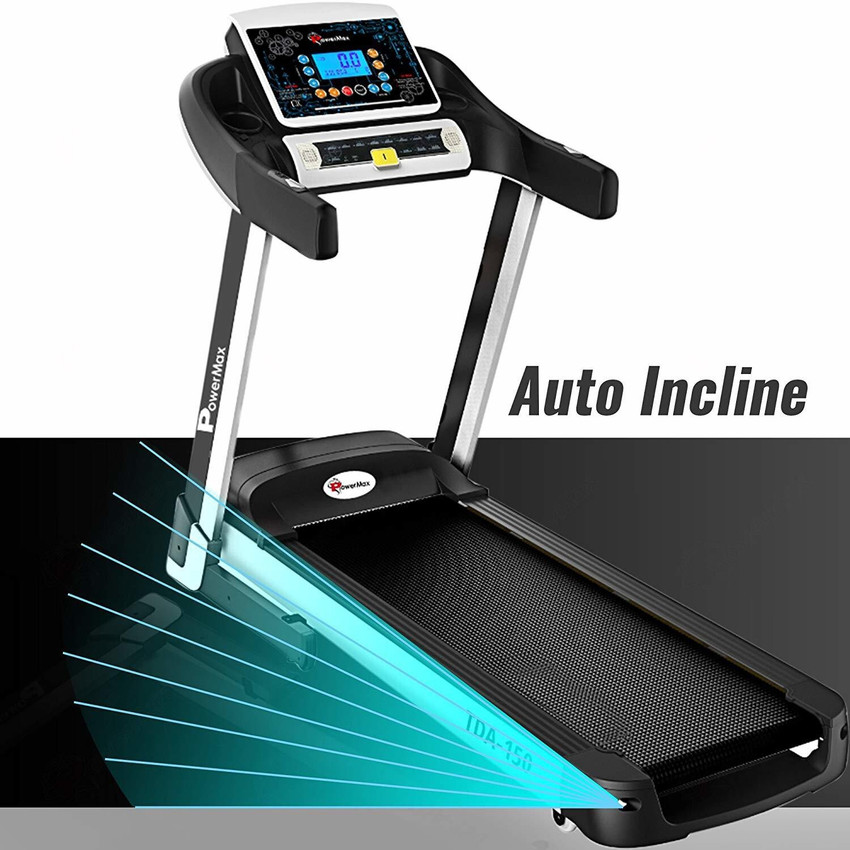 Treadmill with auto incline and auto lubrication on sale