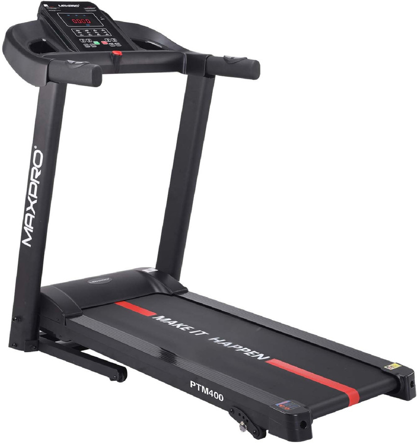Maxpro PTM400 4 HP Peak DC Motorized Foldable with LED display Treadmill Buy Maxpro PTM400 4 HP Peak DC Motorized Foldable with LED display Treadmill Online at Best Prices in India Sports Fitness Flip...
