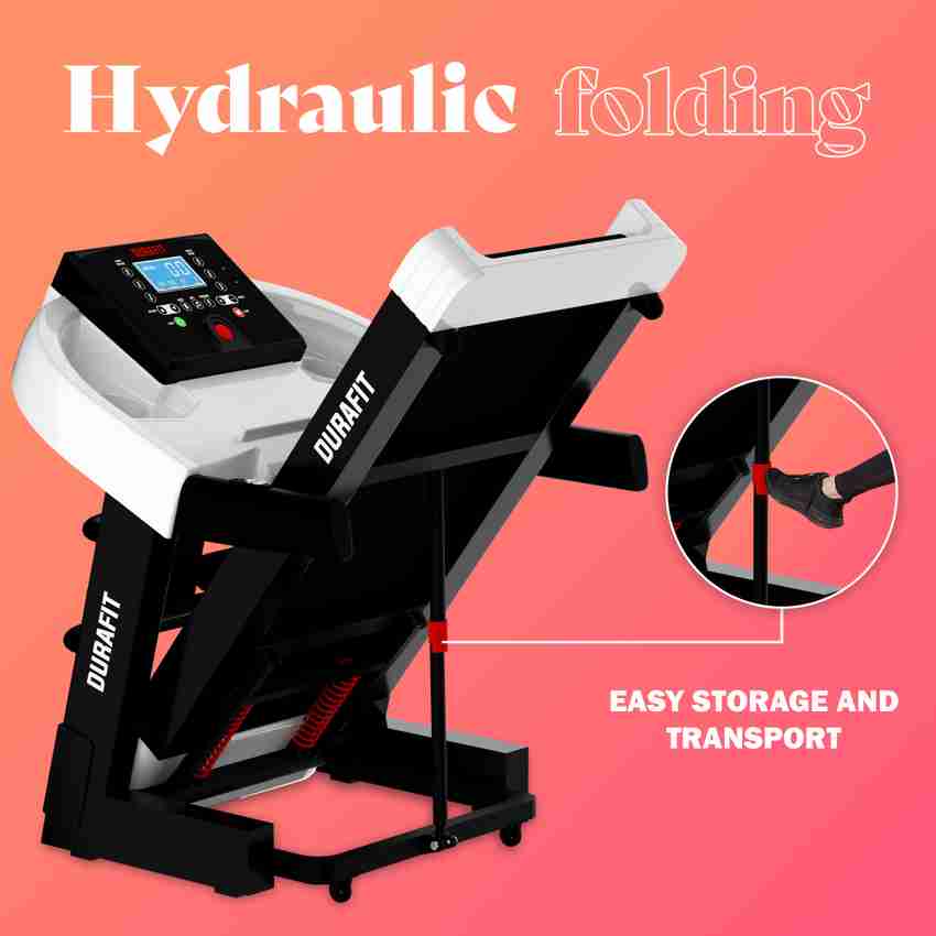 Durafit Panther Multifunction Peak5.5HP DC Motorized white Treadmill Buy Durafit Panther Multifunction Peak5.5HP DC Motorized white Treadmill Online at Best Prices in India Sports Fitness Flipkart
