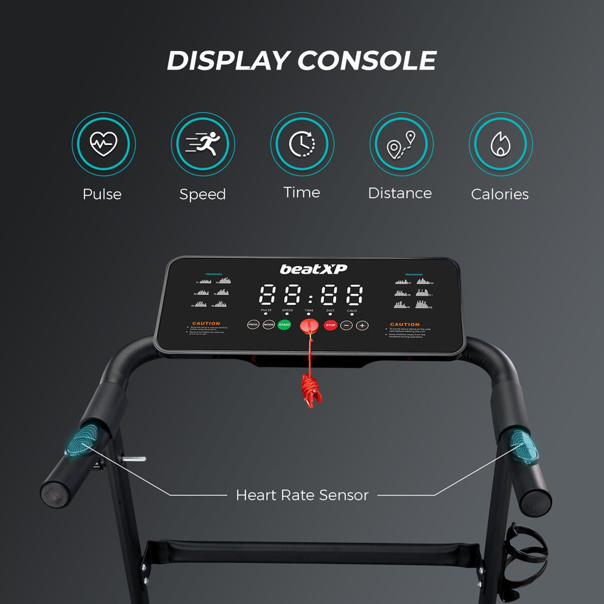 beatXP Legacy 3 HP Peak Motorized For Home Use With Installation Assistance Treadmill Buy beatXP Legacy 3 HP Peak Motorized For Home Use With Installation Assistance Treadmill Online at Best Prices