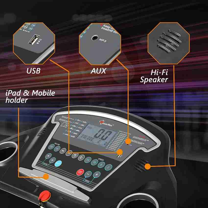 Powermax treadmill tda 230m sales