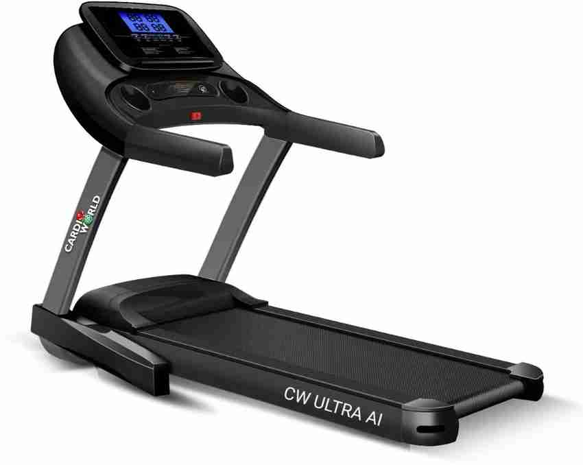 Cardio World Treadmill Ultra AI 15 Auto Incline Motor DC 3 HP Foldable Walking pad Treadmill Buy Cardio World Treadmill Ultra AI 15 Auto Incline Motor DC 3 HP Foldable Walking