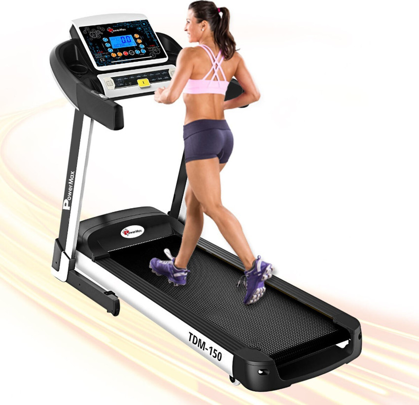 Buy Powermax Fitness TDM 150 Treadmill Online at Best Prices in India Sports Fitness Flipkart