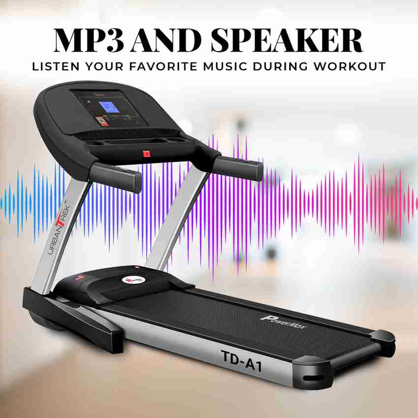 Powermax Fitness Urban Trek TD A1 4.0HP Peak Android iOS App LCD