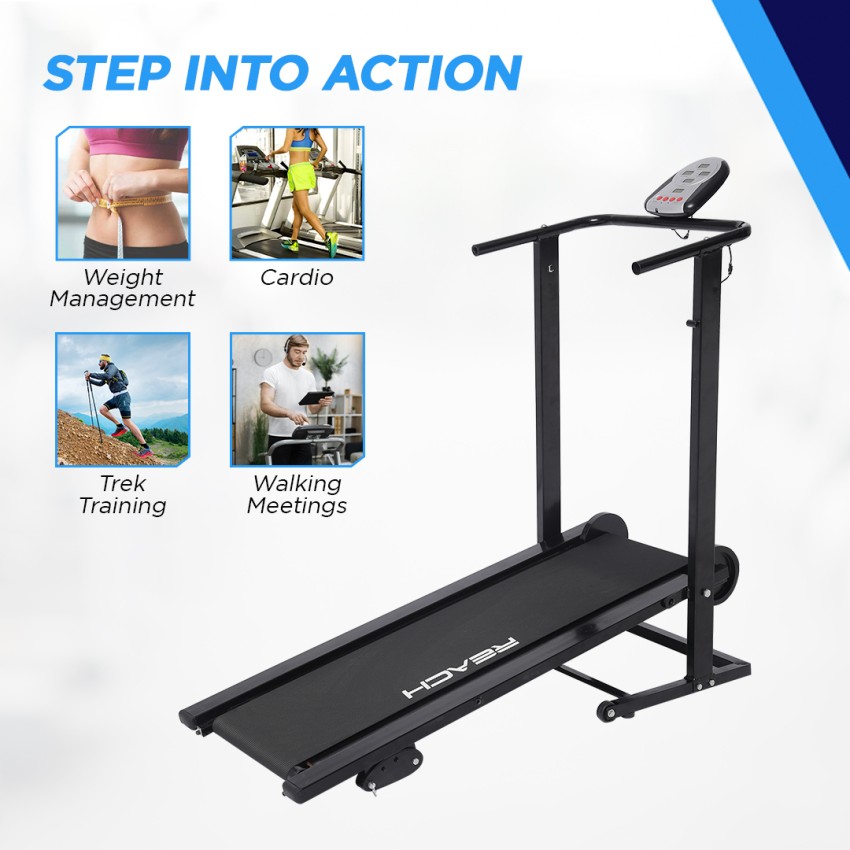 Buy Reach T-90 Manual Treadmill Fitness Equipment for Walking