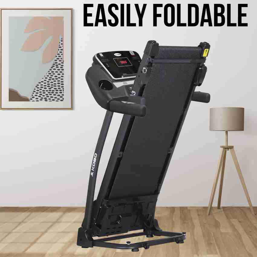 KOBO 2 H.P Peak Motorised Exercise Fitness Jogger With Massger