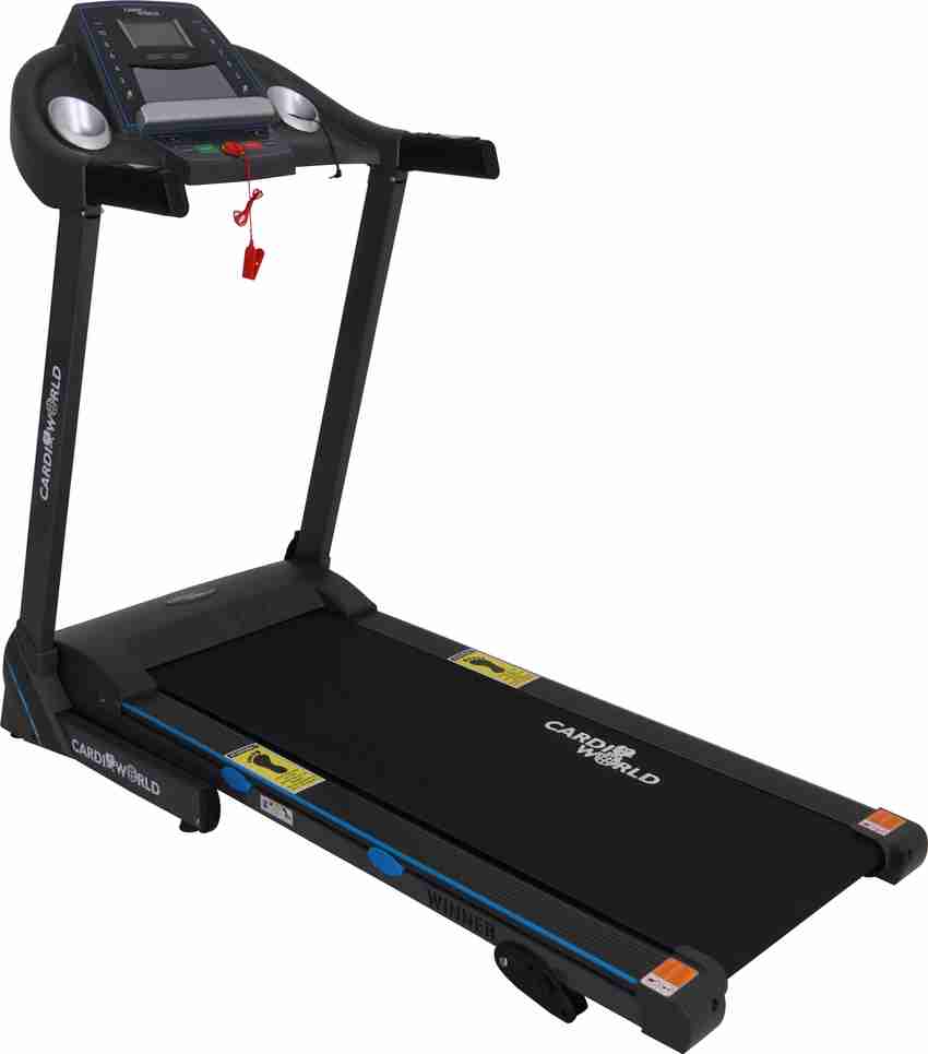 Cardio World Motorized Treadmill Winner 3 HP Peak Foldable treadmill Speed 0.1 14 Km h Treadmill Buy Cardio World Motorized Treadmill Winner 3 HP Peak Foldable treadmill Speed 0.1 14 Km h Treadmill