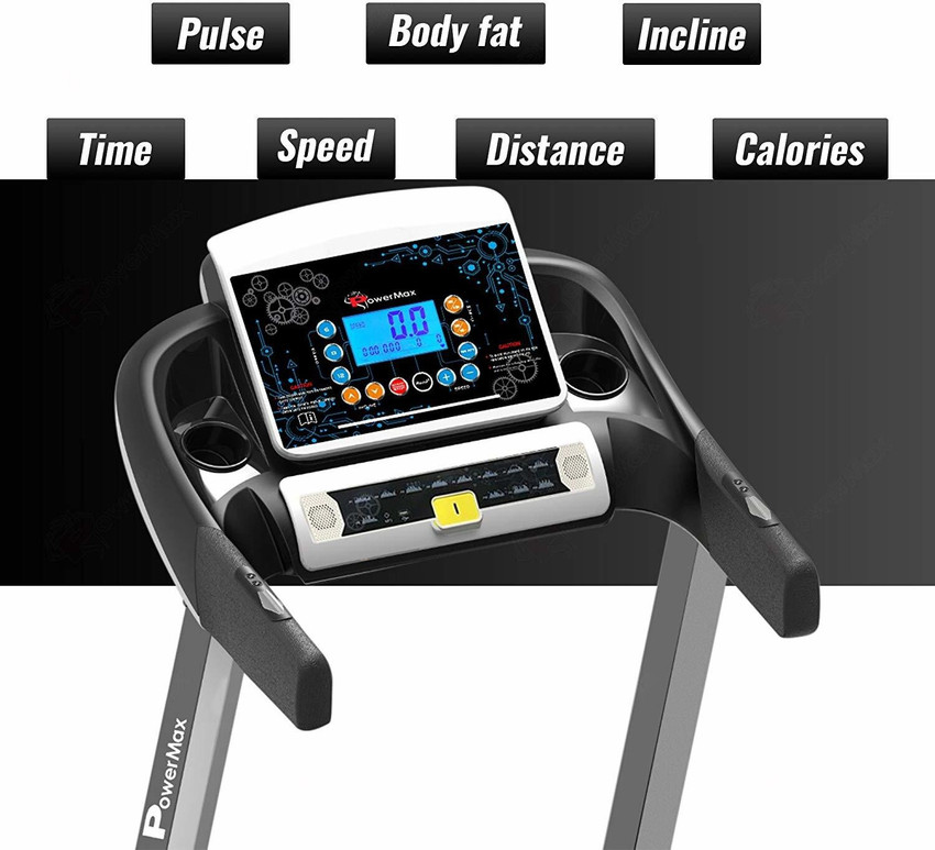 Powermax Fitness TDA 150 2.5 HP Smart Run Function Auto Lubrication Motorized Treadmill Buy Powermax Fitness TDA 150 2.5 HP Smart Run Function Auto Lubrication Motorized Treadmill Online at Best Price...